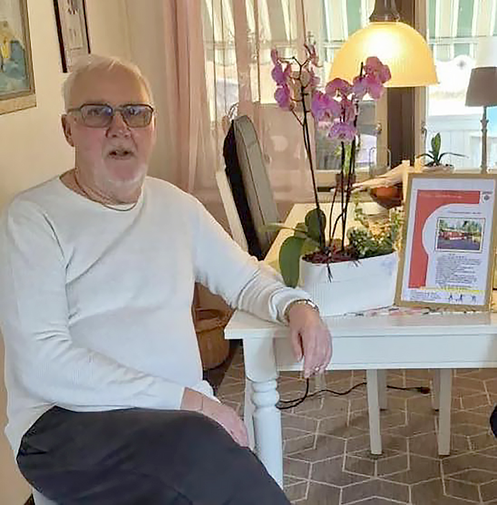 Jan Nilsson ny hedersledamotefter 50 år i Ruda IF:s styrelse