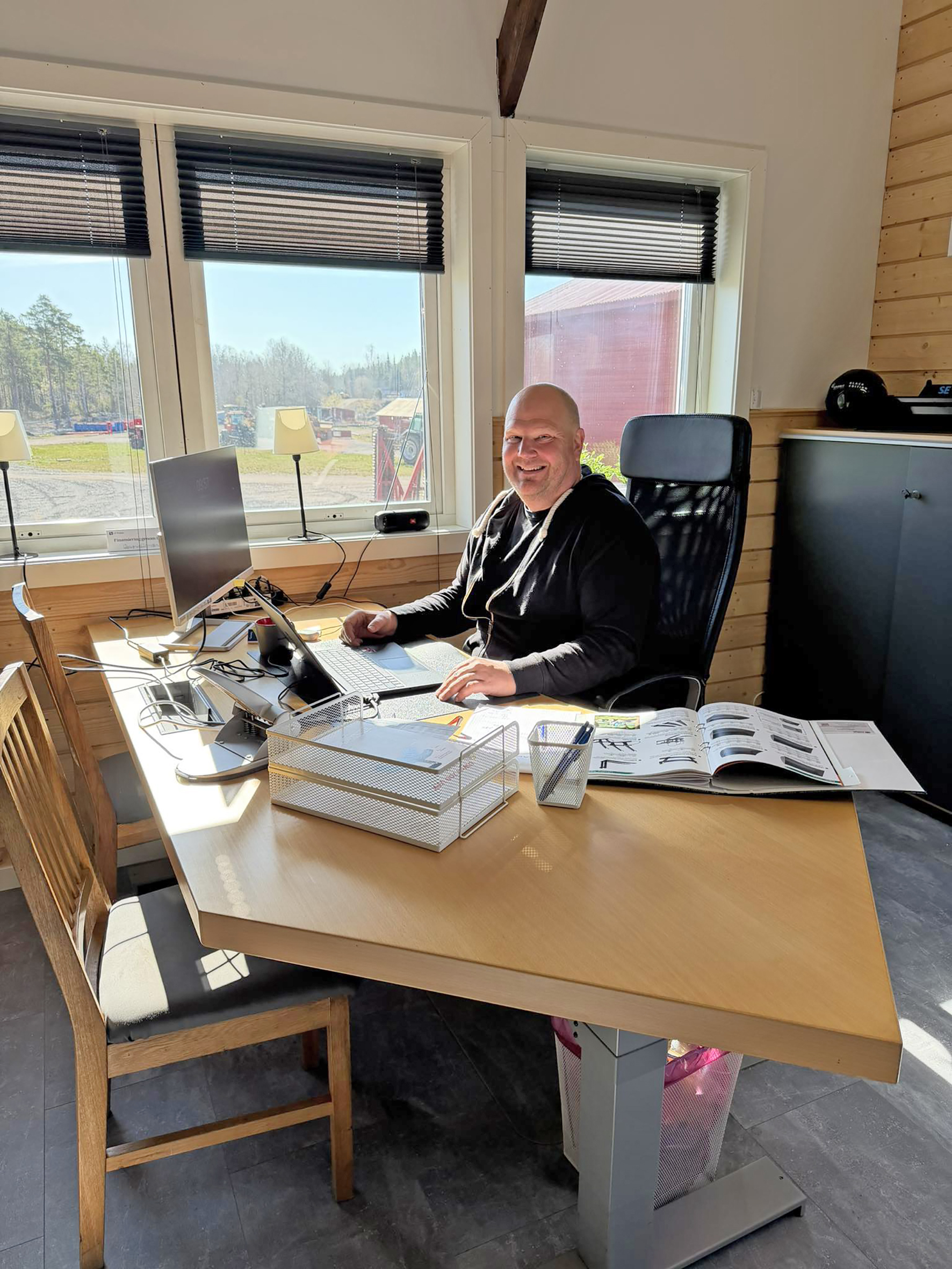 Fredrik stärker laget på Fagerhults Maskin