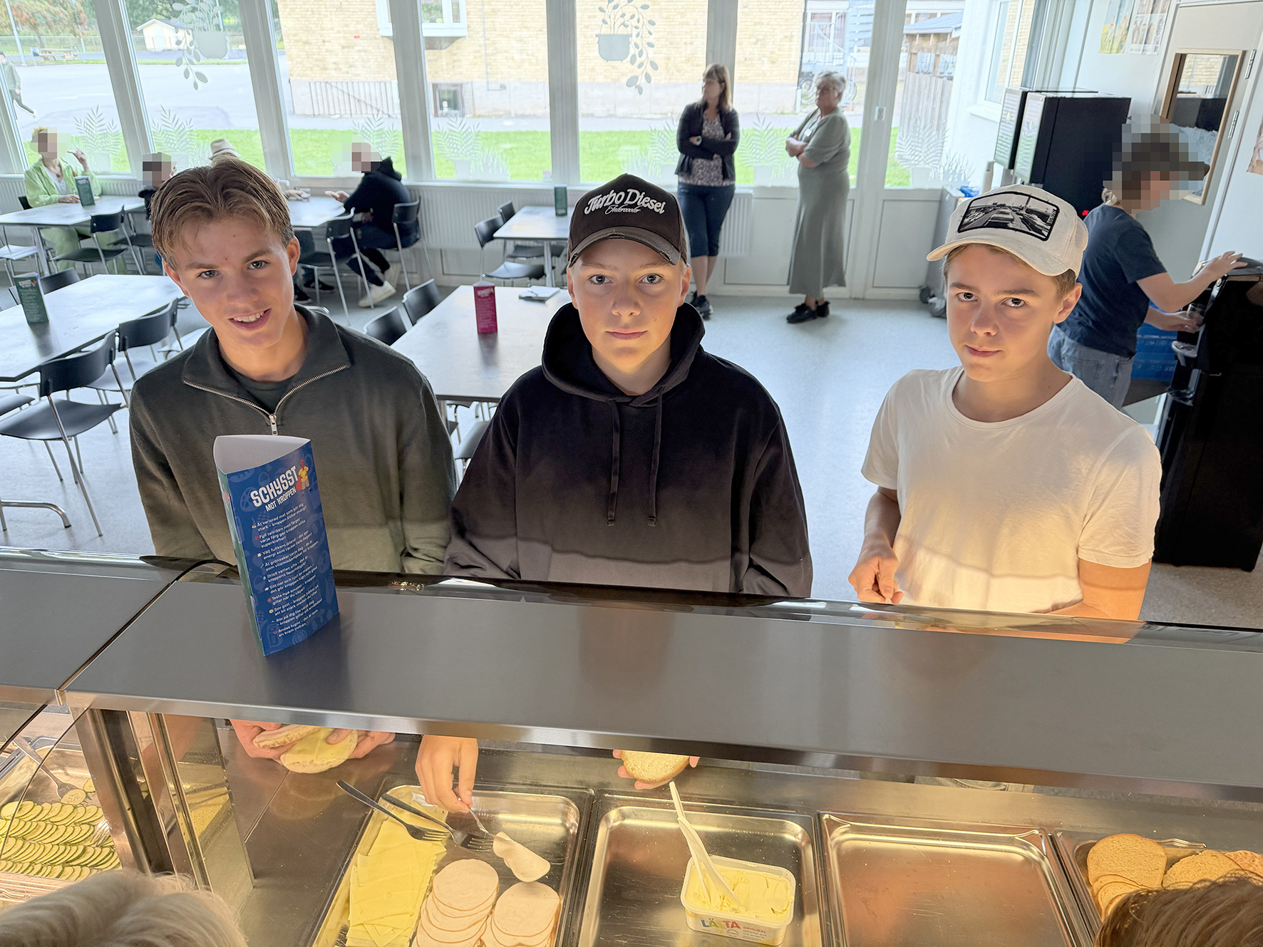 Uppskattat initiativ blev frukostsuccé
